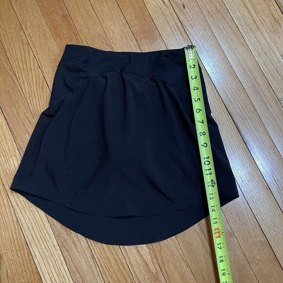 Lululemon Essential High Rise Running Skirt Skort Size 2 Black Long W8ACVT NWOT - Picture 8 of 13